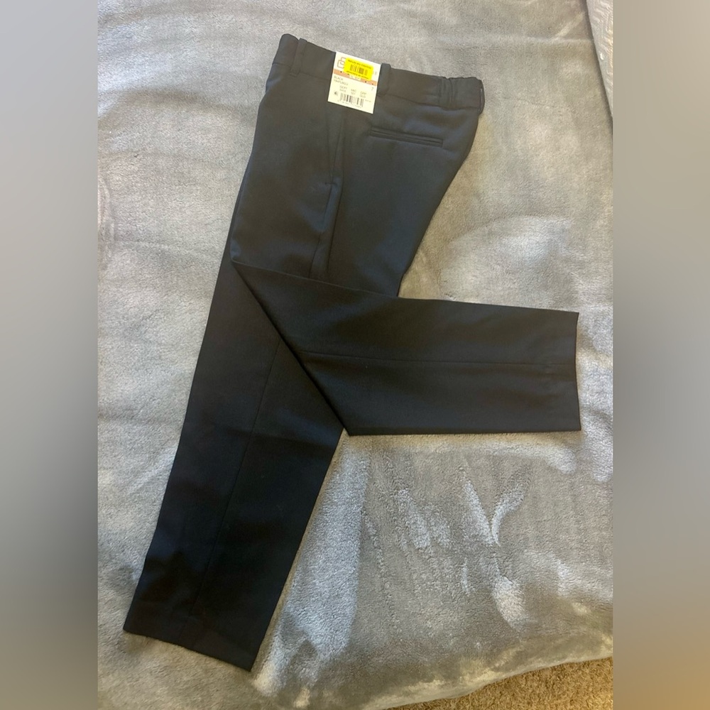 Dillard’s Class Club Gold Label Black Stretch Dress Slacks NWT Boys Size 7